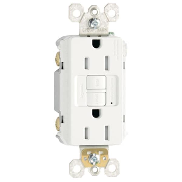 Nextgen 1597TRWCC10 15A 125V Self Testing GFCI ReceptacleWhite NE586465 - main